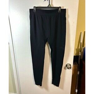 Just One Active Black High Rise Leggings 2XL Plus Stretch Elastic Waist